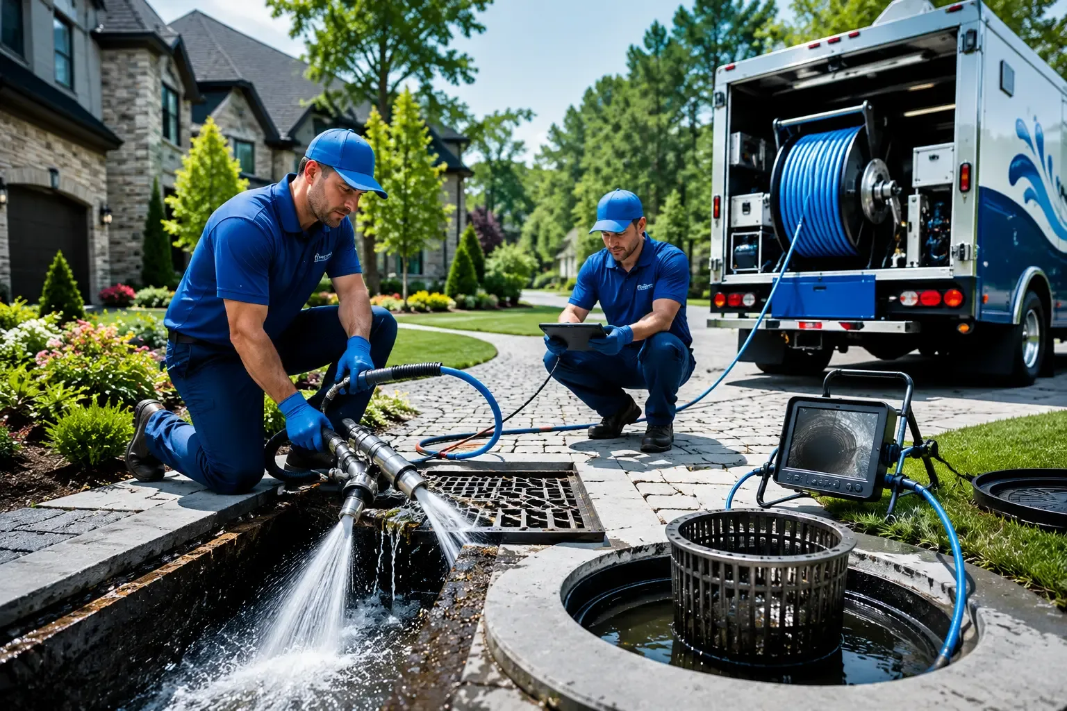 Local outdoor drain cleaning professionals in Brogue, PA
